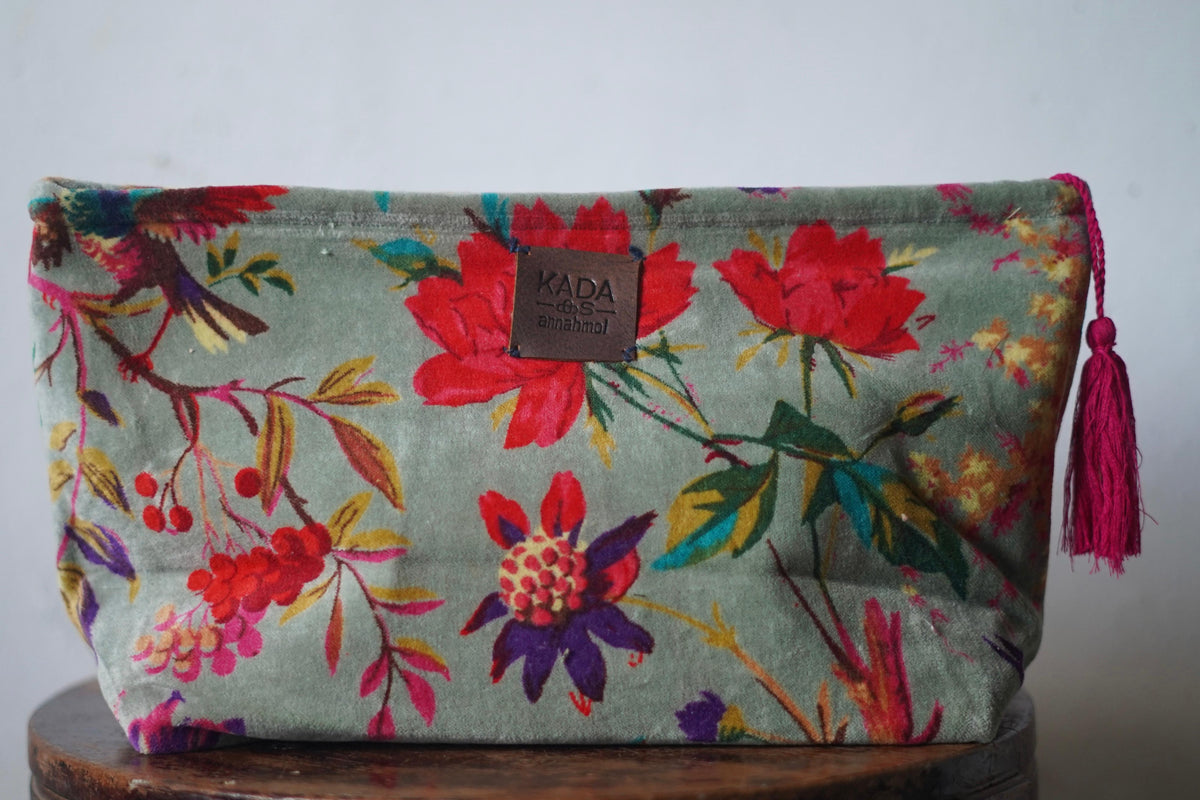 Vana Velvet Cosmetic Bag