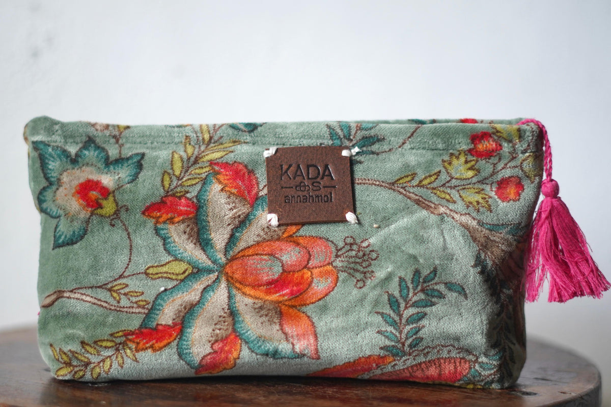 Vana Mini Velvet Cosmetic Bag