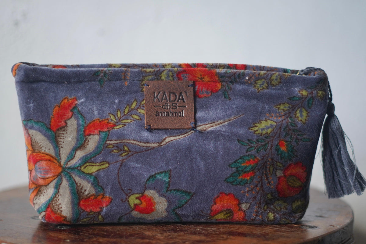 Vana Mini Velvet Cosmetic Bag