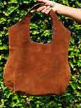 Fernweh Suede Tote