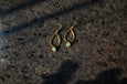 Teardrop Raw Stone Earrings