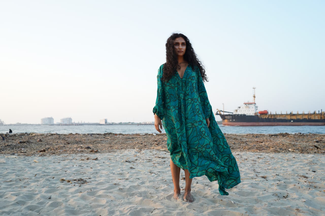 Rumi Vintage Silk Dress